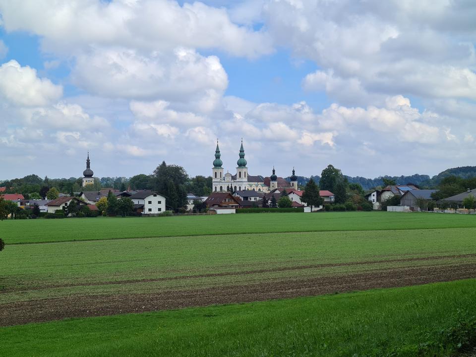 Ausblick am Rundweg Mariannenhoehe