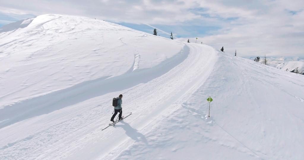 Pistentourengehen am Shuttleberg Flachauwinkl