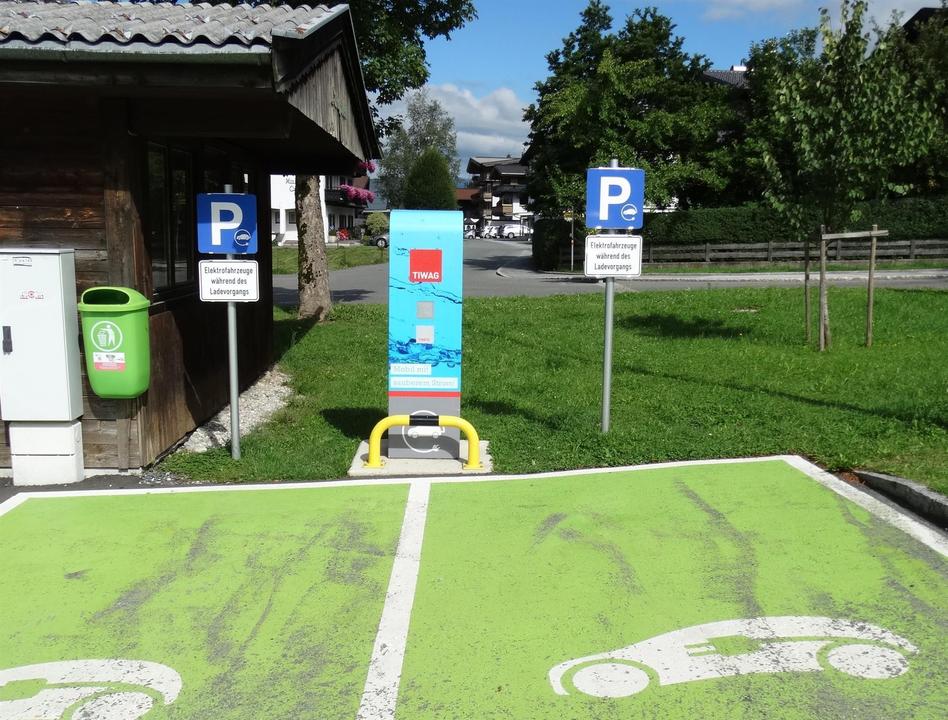 Ladestation Parkplatz Mitte