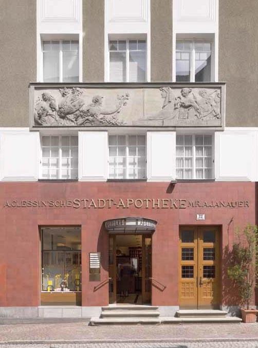 Clessinsche Stadt Apotheke Außenansicht