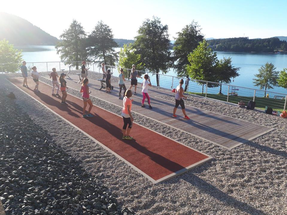Zumba am Fitness Beach