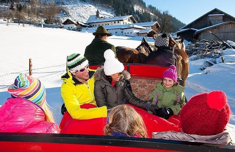 Pferdeschlittenfahrten in Maishofen
