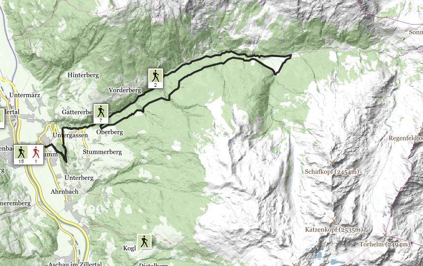 Wanderweg Stumm - Märzengrund - Gmünder Alm - Stumm.JPG