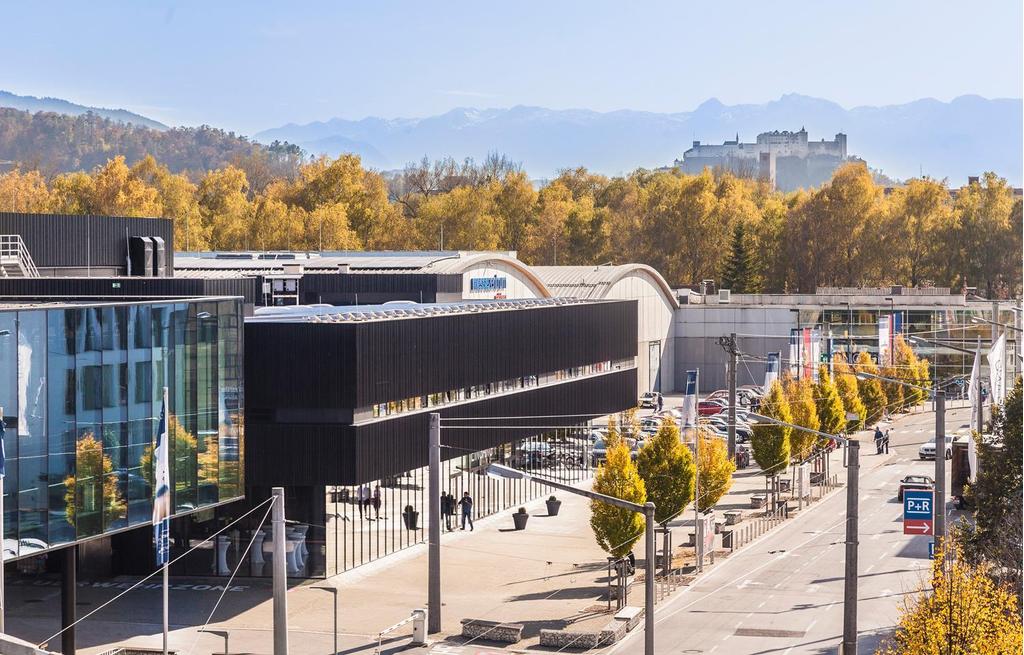 Festungsblick vom Messezentrum Salzburg