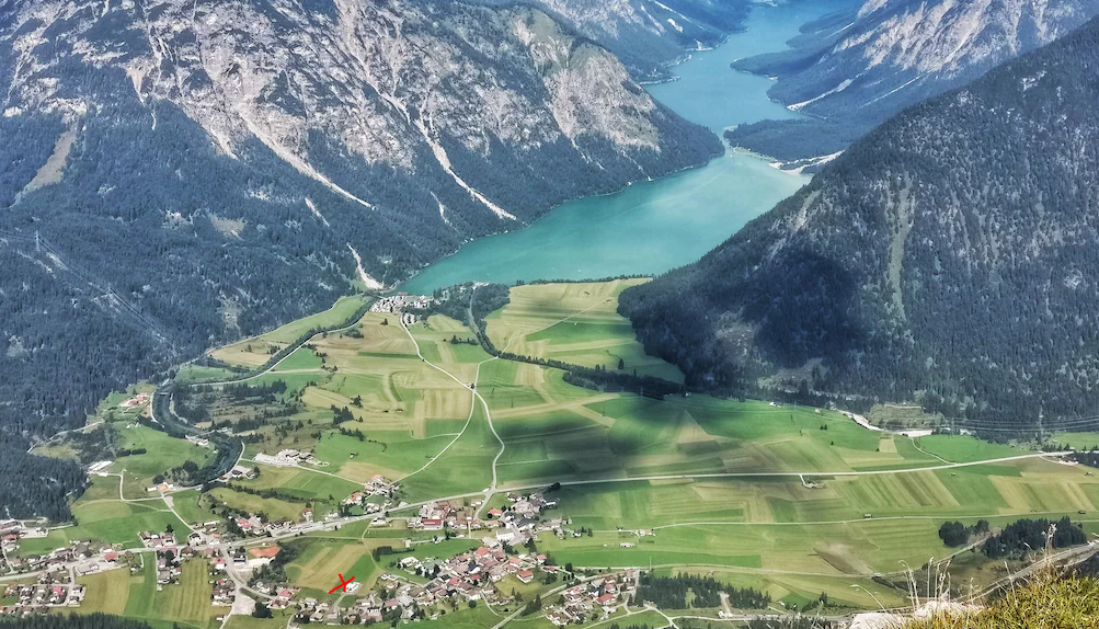 Blick vom Hausberg