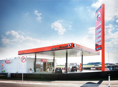 Turmöl Tankstelle