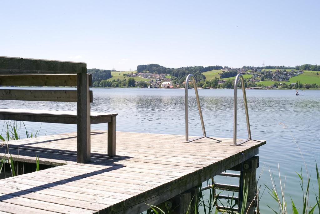 Badeplatz mit Steg