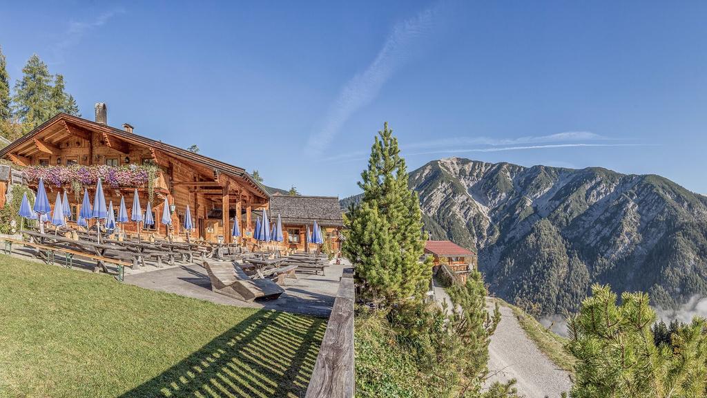 Bilderbuchalm Feilalm im Naturpark Karwendel