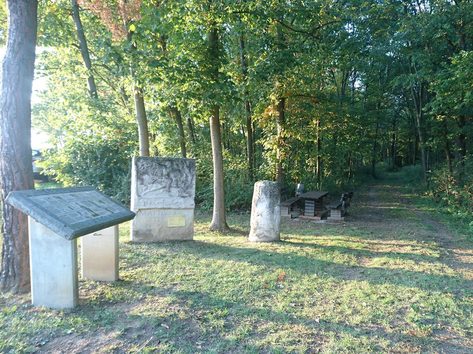 Römische Bernsteinstraße - Schaupult