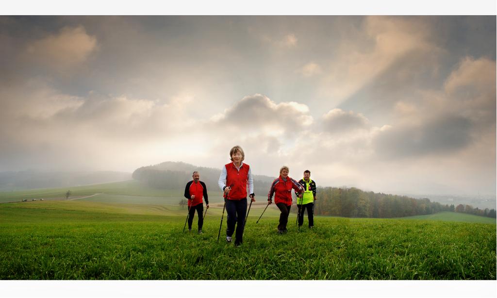 Nordic Walking und Laufen in Oberoesterreich