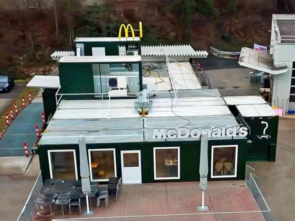 Pop- Up McDonald's Restaurant Gmunden