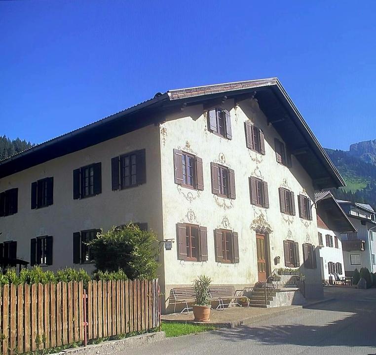 Sommerfoto vom Haus