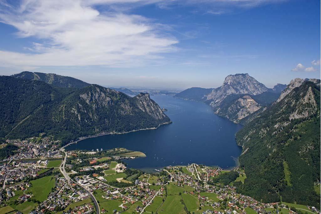 Ebensee am Südufer des Traunsee