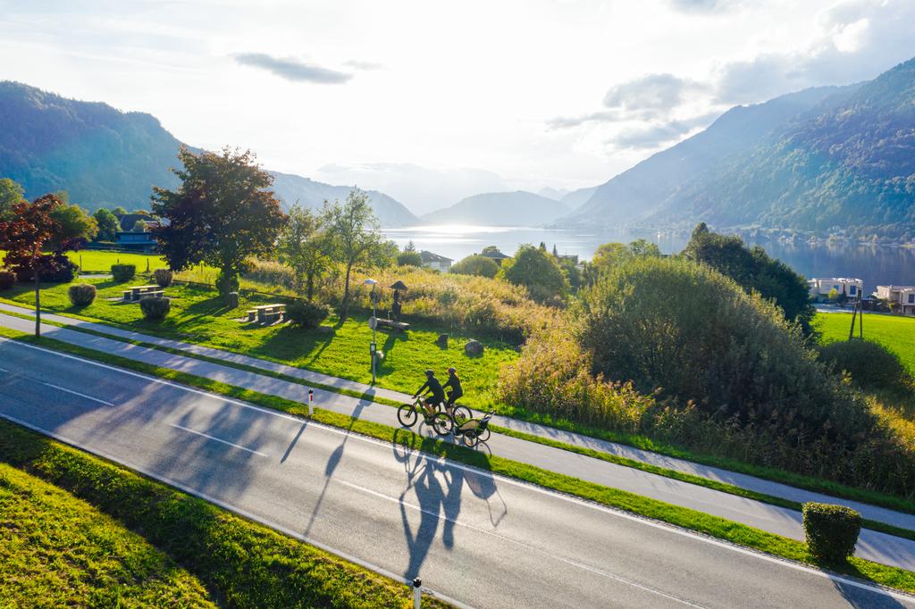 E-Biken am Ossiacher See