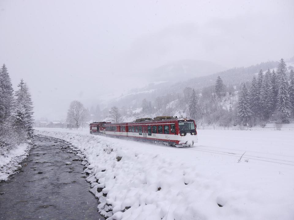 Die Winterlandschaft genießen