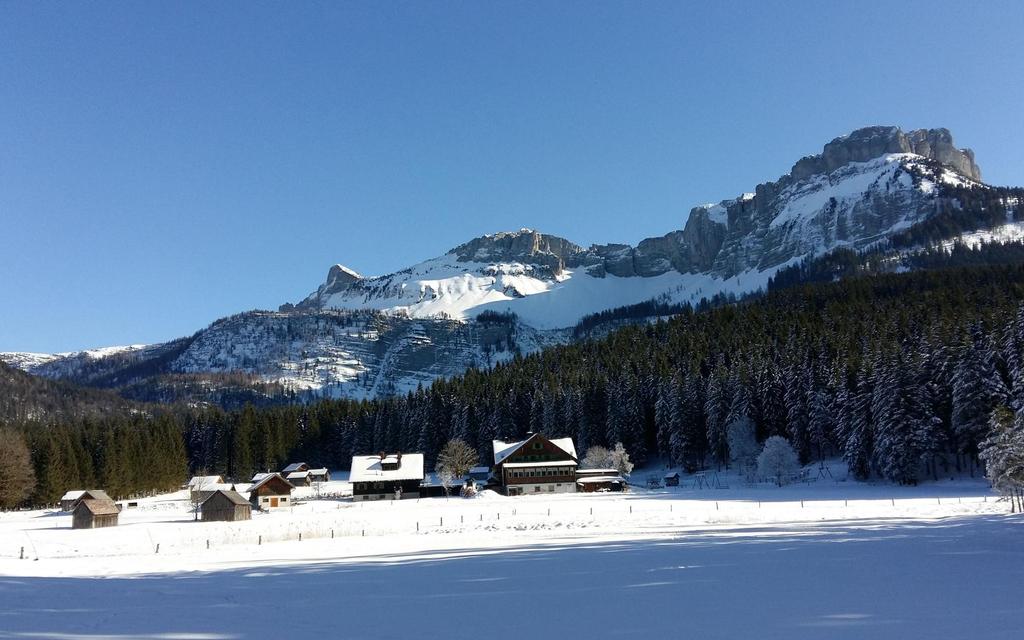 Blaa Alm, Altaussee, Almgebiet Winter