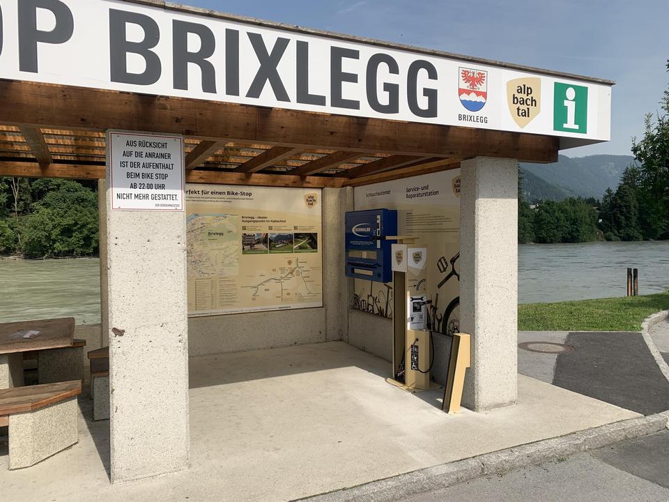 Innradweg Rastplatz