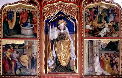 Diözesanmuseum Altarflügel Magdalena