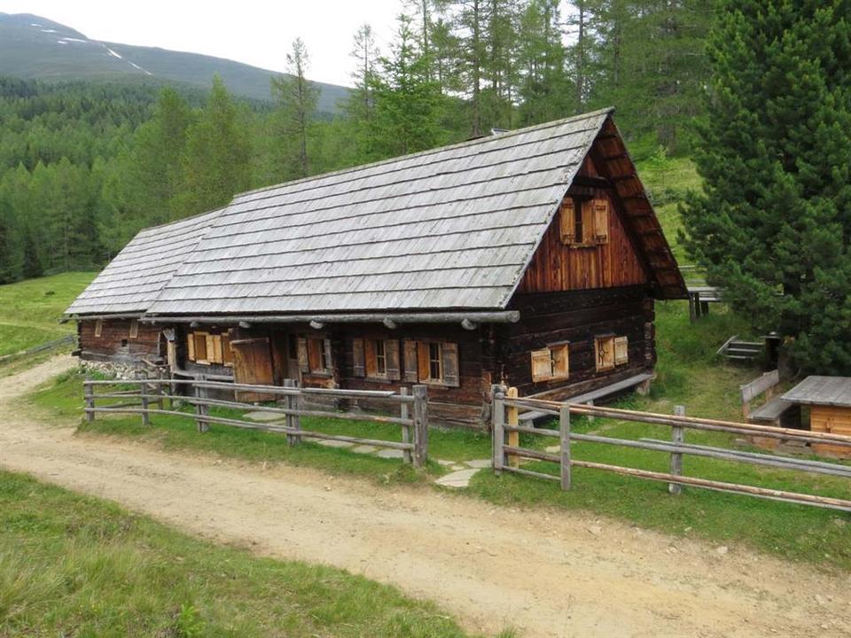 Eberlhütte im Sommer