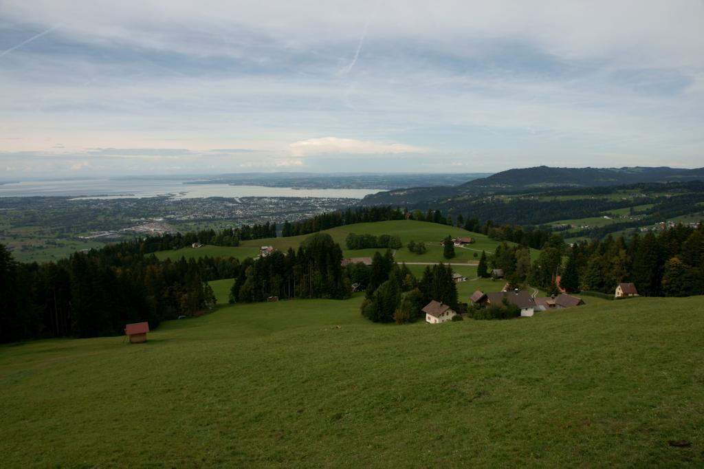 Blick Richtung Bodensee