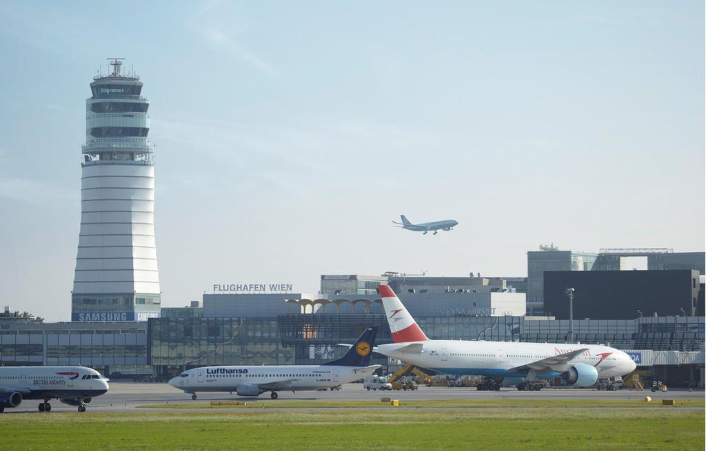 Flughafen Wien Rollfeld