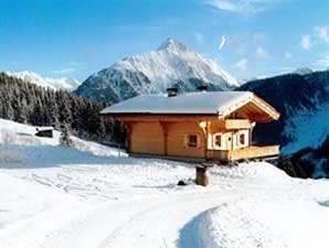Wildhütte Mösern im Winter