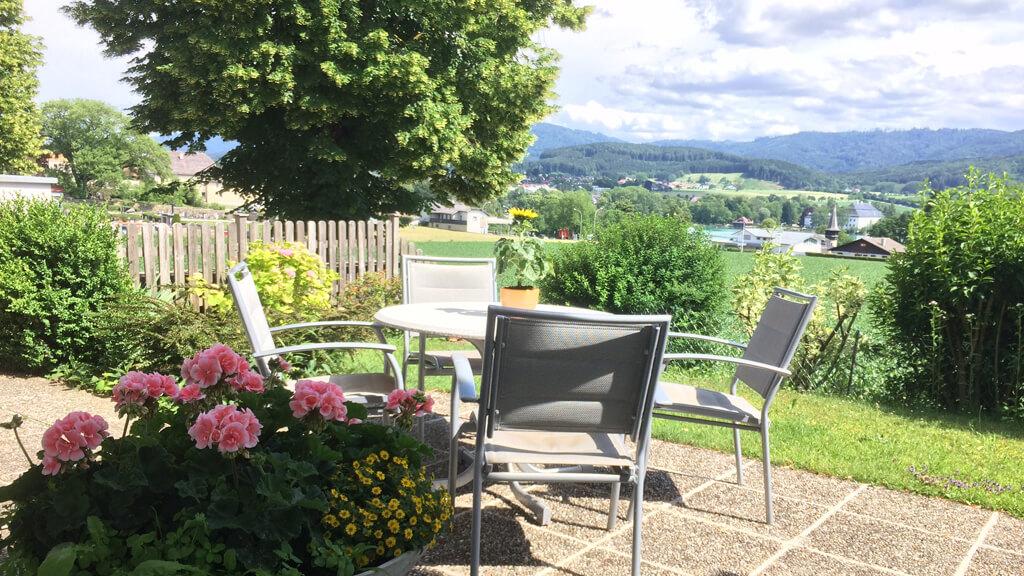 Apartment mit Seeblick - Terrasse %40 A_Stallinger