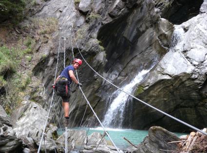 Möllschlucht-Klettersteig bei Heiligenblut