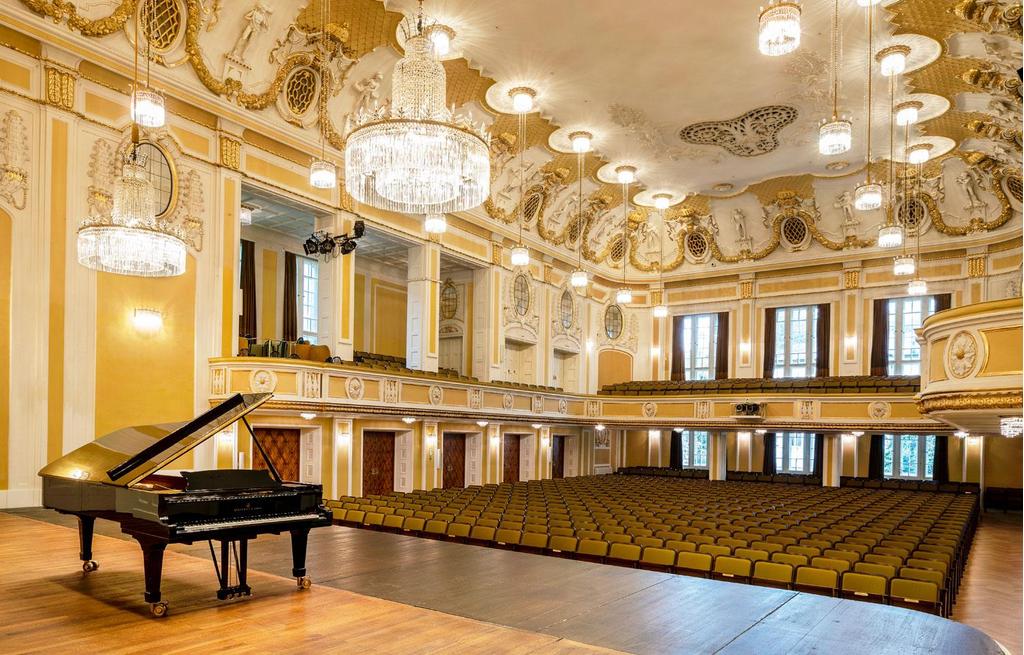 Großer Saal in der Stiftung Mozarteum Salzburg