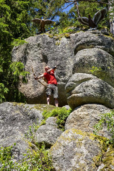 Unterweißenbach, Stoneface Archery