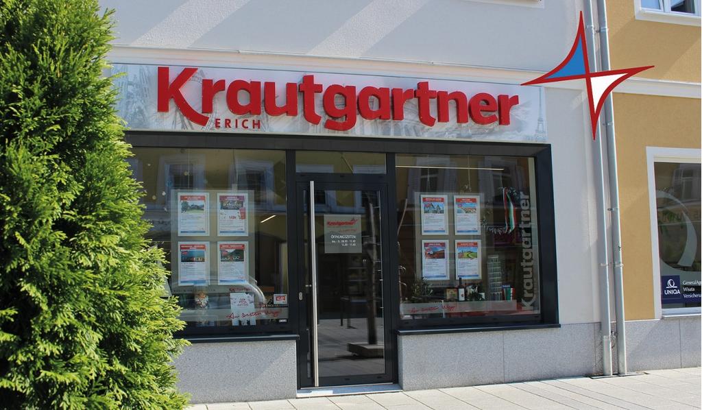 Büro der Krautgartner Verkehrsbetriebe in Ried im Innkreis