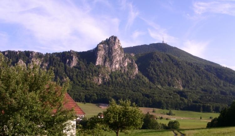 Gaisberg mit Nockstein im Vordergrund