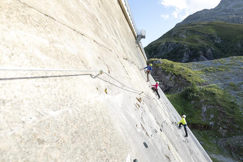 Klettersteig Staumauer-Klettersteig Silvrettasee