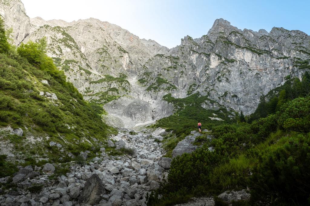 Blick auf die Leoganger Steinberge