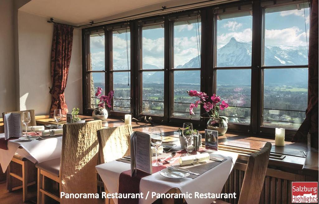 Restaurant mit Panoramablick