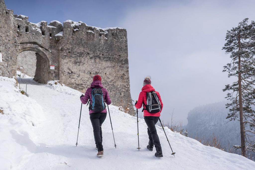 Winterwandern in der Naturparkregion Reutte