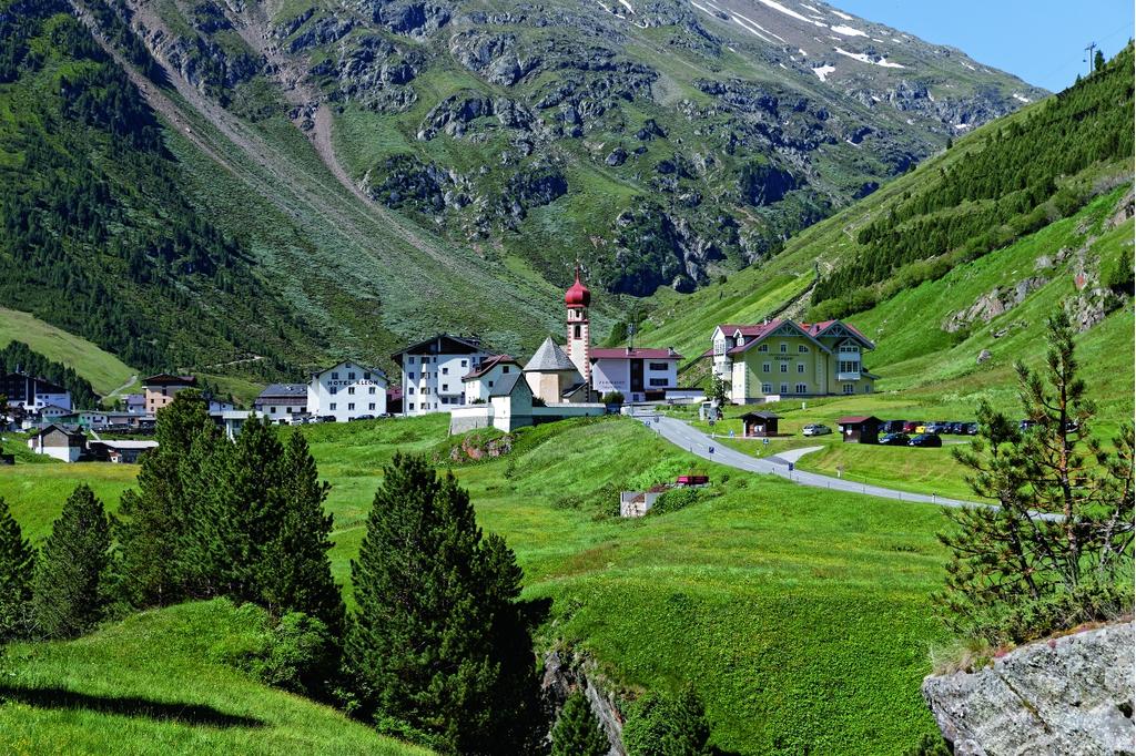 Bergsteigerdorf Vent - Sommer