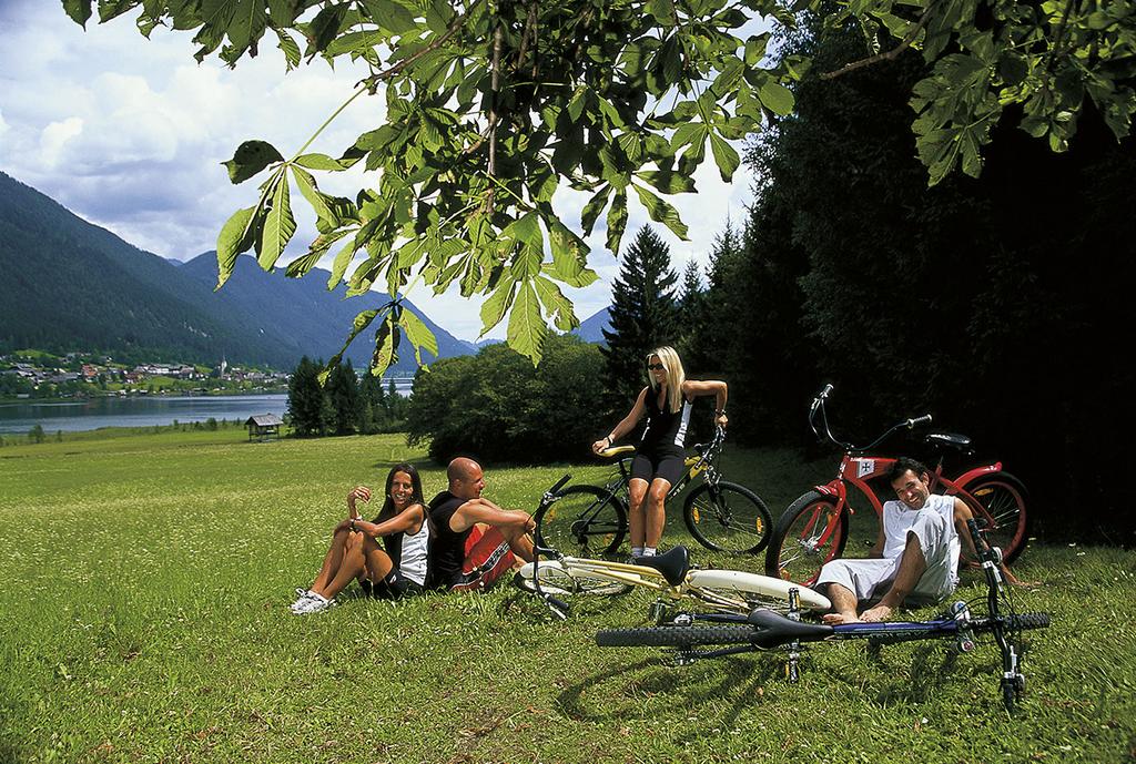 Mountainbiken am See