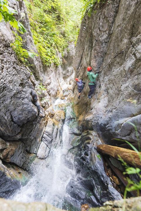 Klettersteig Röbischlucht