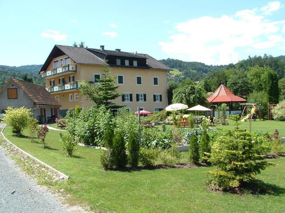 Ansicht von der Gartenseite des Hauses