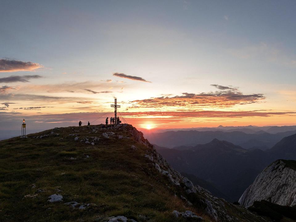 Sonnenaufgang am Hohen Nock