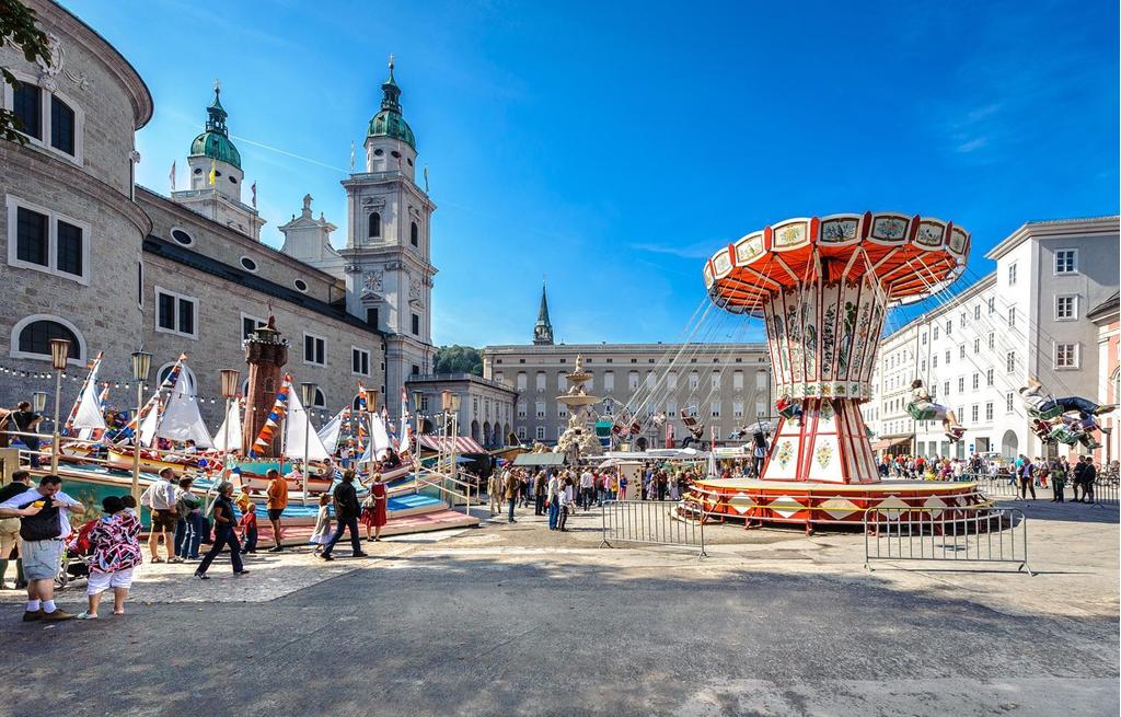 Rupertikirtag am Residenzplatz