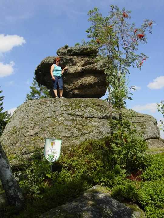 Wackelstein Königswiesen