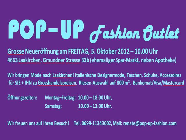POP-UP-Fashion Outlet