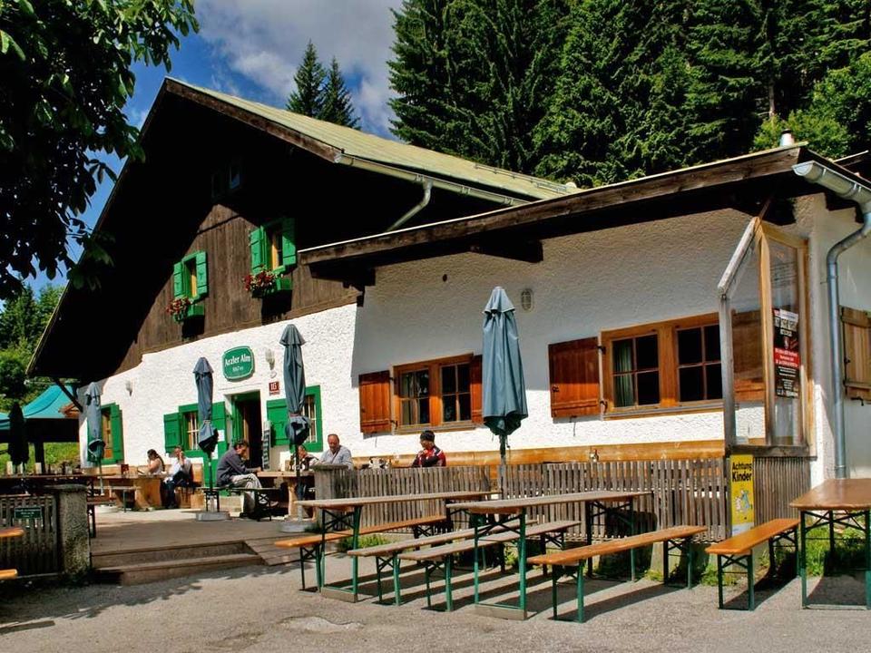 Arzler Alm Gastgarten