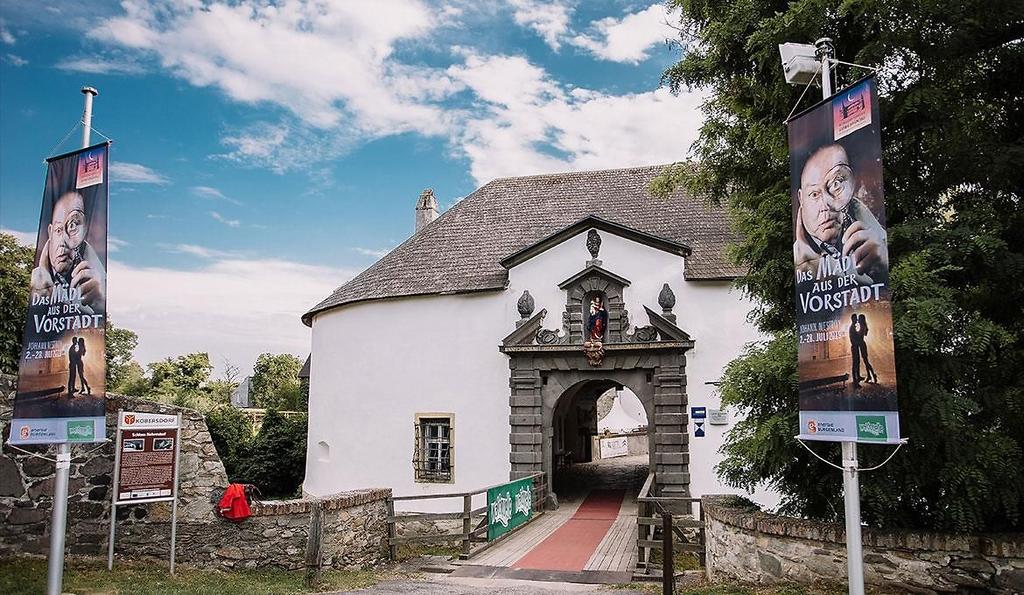 Eingang Schloss Kobersdorf