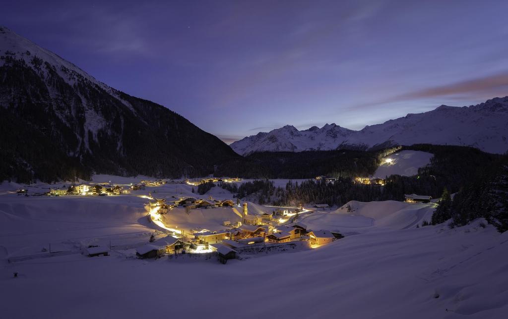 Niederthai Ortsaufnahme Winter