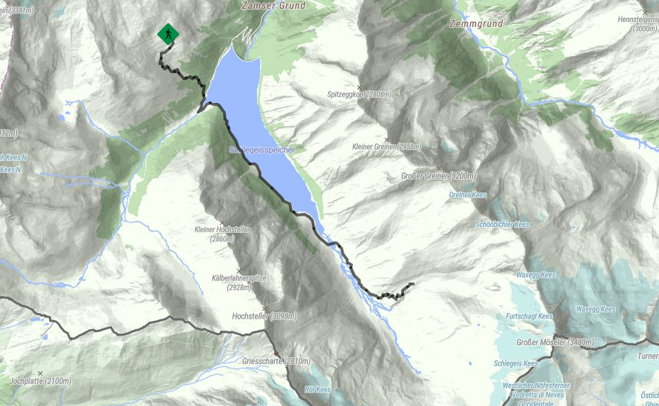 Etappe Berliner Höhenweg (Zillertal Runde) Olpererhütte - Furtschaglhaus