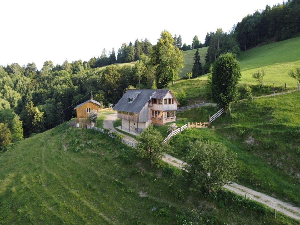 Krieglhütte Panoramablick von oben