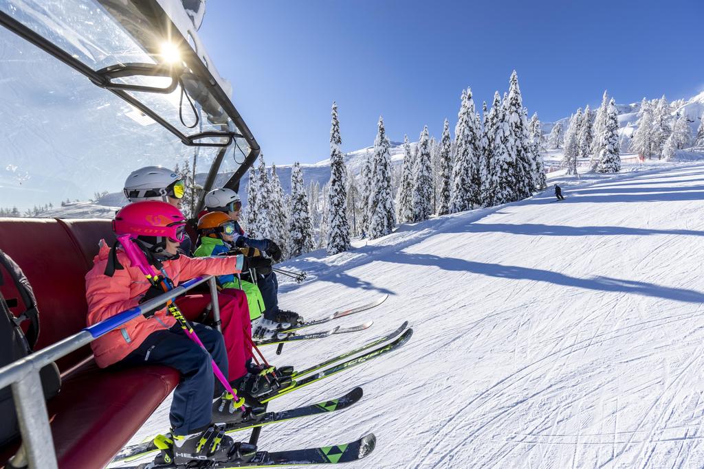 Madritschen Seilbahn Winter
